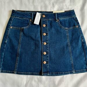 American Eagle Outfitters Blue Denim Mini Skirt